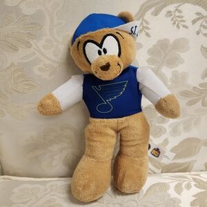 NHL St Louis Blues Stuffed Bear - Good Stuff